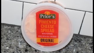 Price’s Pimiento Original Cheese Spread with Peppers Made with Real Cheddar Review