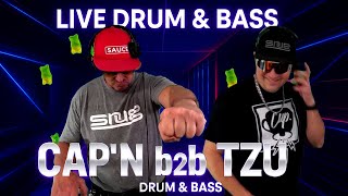 Cap'n b2b Tzu | Live Drum & Bass Session