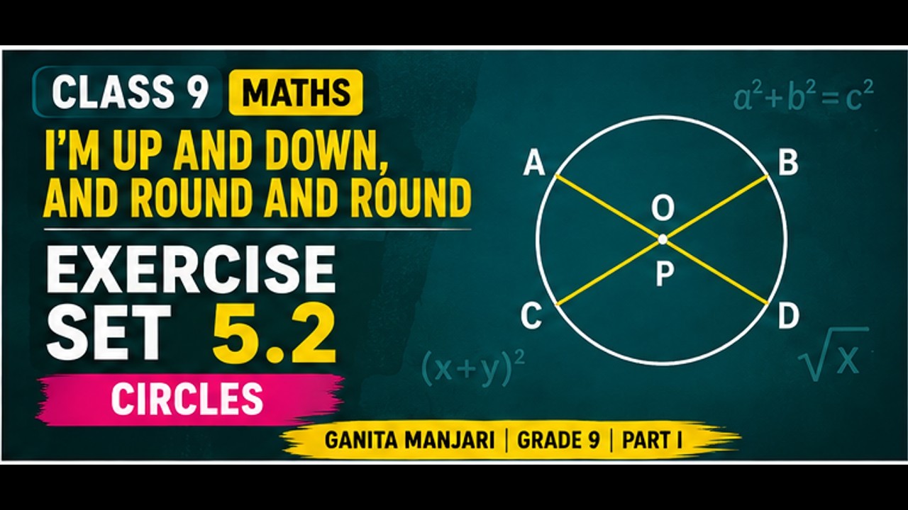 Exercise Set 5.2 | Chapter 5 | Class 9 | Ganita Manjari | NEW NCERT ...