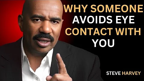 WHEN SOMEONE AVOIDS EYE CONTACT WITH YOU | Steve Harvey’s Eye-Opening Truth