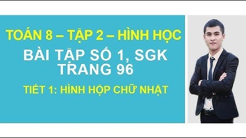 Giải bài 51 sgk toán 8 tập 1 trang 96 năm 2024