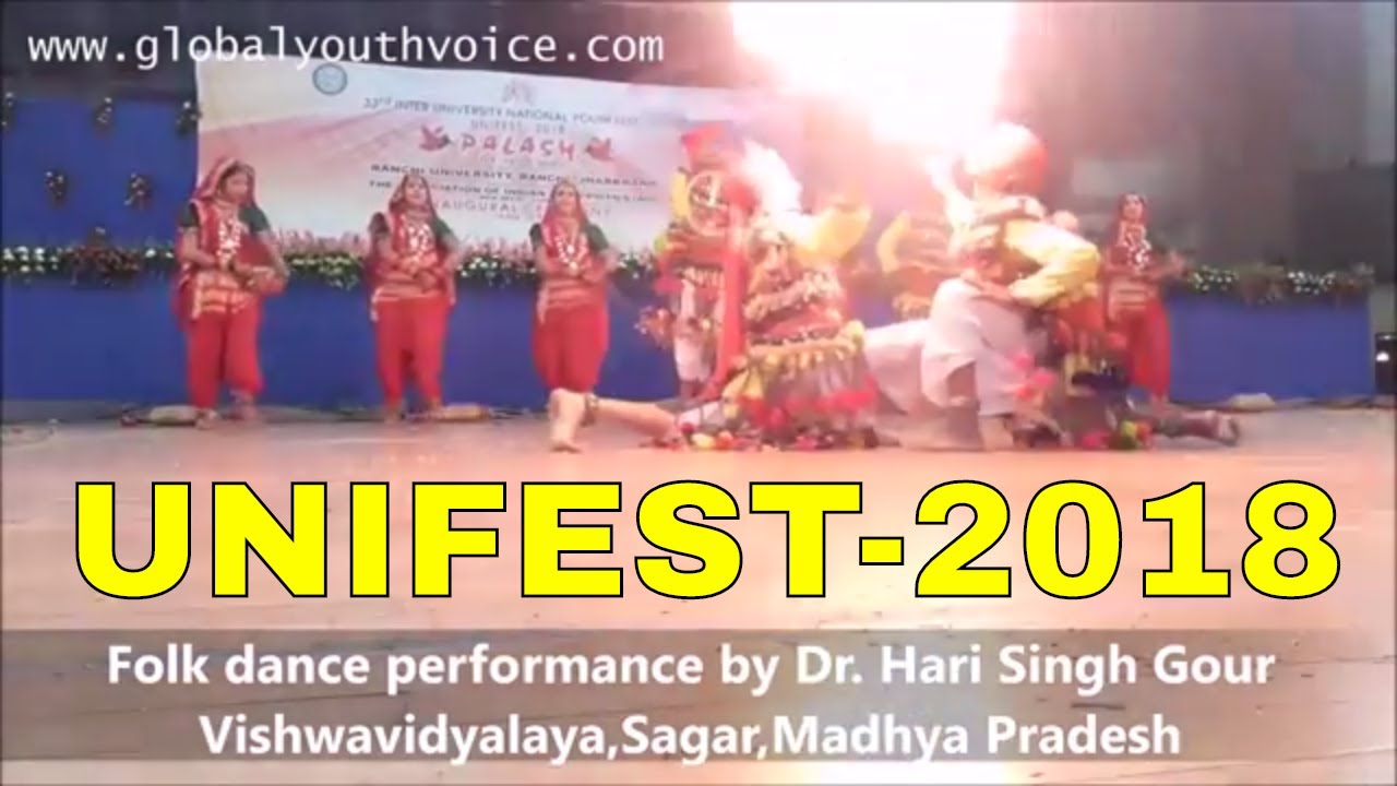 Madhya Pradesh folk dance | Dr Hari Singh Gour Vishwavidyalaya (GYV)