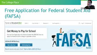 PWCS Family Engagement Series - Paying for College - Early Planning
