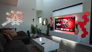Upgrading my living room TV setup with a UNIQUE backlight kit!