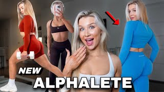 ALPHALETE *honest* REVIEW/TRY ON HAUL activewear, lounge wear Jan 2026