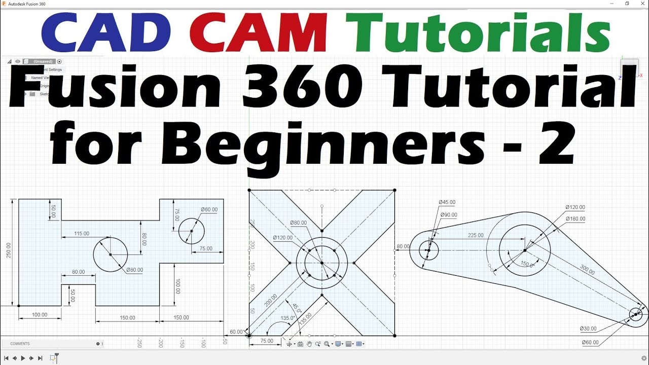 Fusion 360 Tic Tac Toe Drawing 