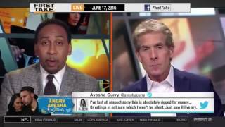 Ayesha Curry Rips Refs, NBA Again After Stephen Curry's Game 6 Ejection