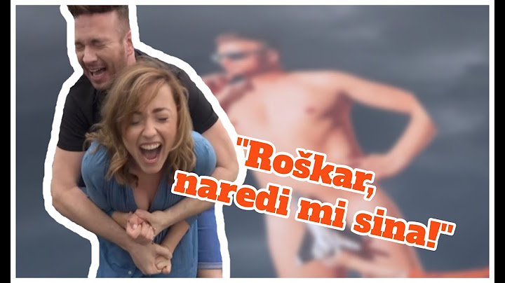 NATEGNI IN POBEGNI #11: Se je Anji snelo?! Po cestah se je vozila z golim Roškarjem!!!