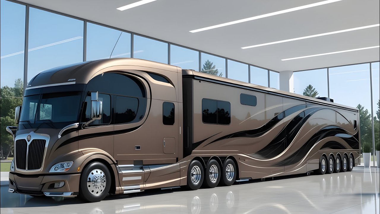 Kenworth T2000 Motorhome 2026 – Potencia Extrema y Lujo Total Sobre Ruedas