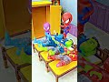 Baby Spider does an hilarious Prank on Hulk and friends #babyspider #spiderman #animation