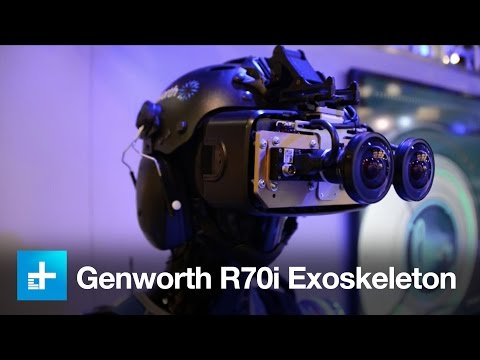 Genworth R70i Exoskeleton - Hands on på CES 2016