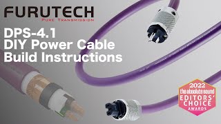 Furutech DPS-4.1 DIY power cord build instructions