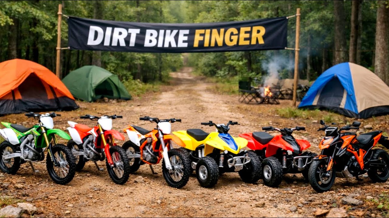 ATV Suzuki Quad Racer & KTM 450 SX-F Off-Road Quest: Collecting Parts and Assemble a New Dirt Bike