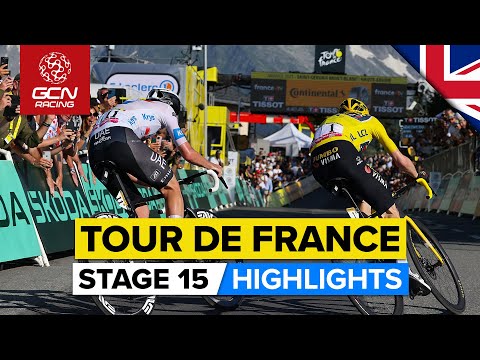 Video: Tonton: Kemenangan yang memisahkan diri dan hampir membuat GC marah di Etape 15 Tour de France (sorotan video)