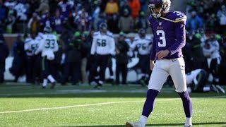 The Blair Walsh Project- Missed Field Goals