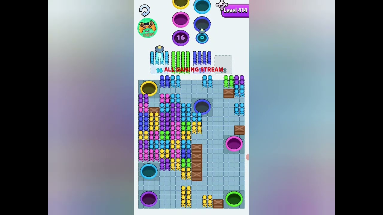 Hole People level 414 Gameplay