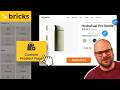Full Product Page Design with Bricks Builder + WooCommerce