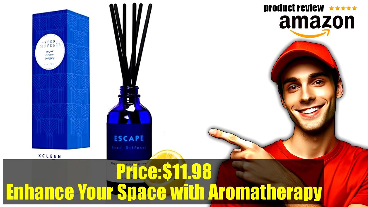 Buy For Home | Reed Diffusers Set, 3.7 Oz Scent Diffuser, 6 Reed Diffuser Sticks, Home Fragrance