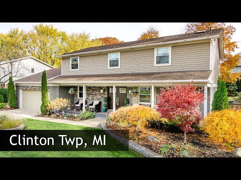 37486 Palmar St, Clinton Twp, MI home video tour