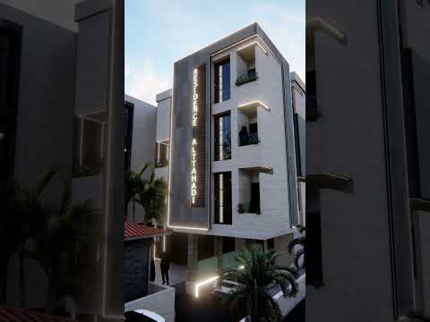 اقامة التحدي مشروع معماري فوق ارضية ليست بها اية واجهة من الجهات الأربعة جمال معماري