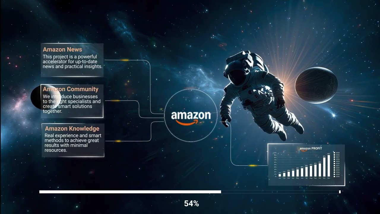 Portfolio | Cinematic Space Product Ad (After Effects + AI)