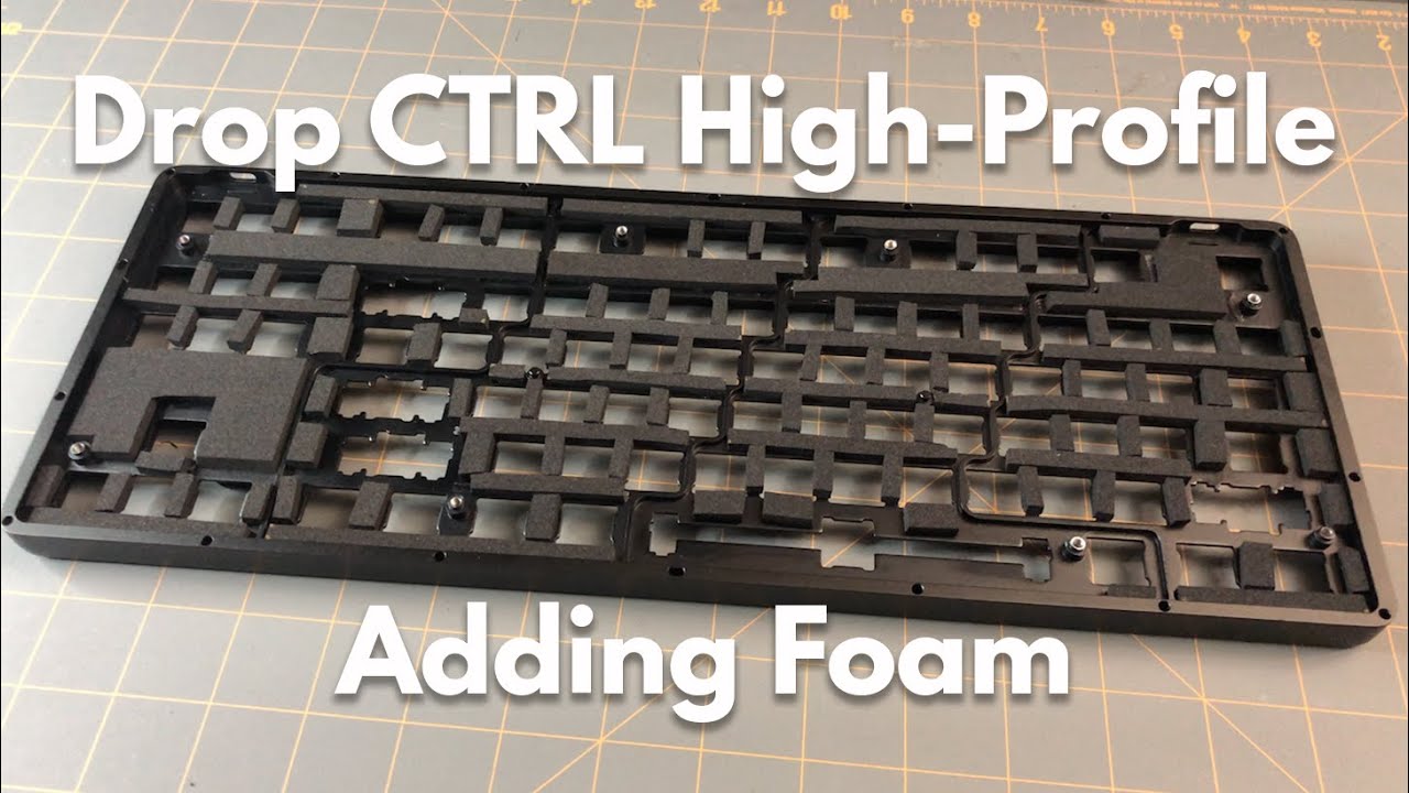 Drop CTRL Keyboard Foam Kit, Mechanical Keyboards