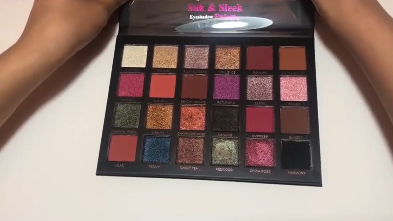 Kashee’s silk & sleek eyeshadow || kashee's clothing brand