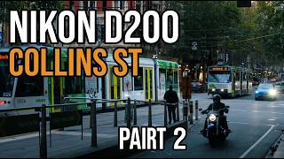 Nikon D200 Collins Street Melbourne CCD Film Look Part 2