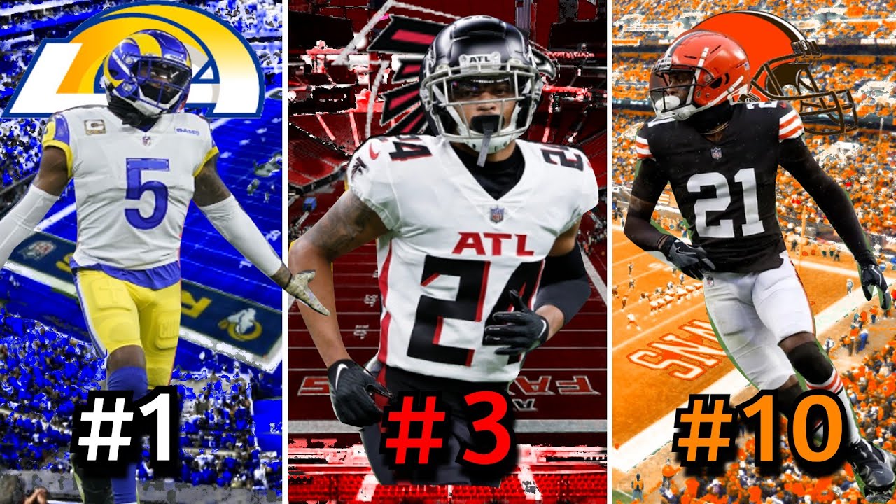Ranking The Top 10 Cornerbacks for the 2022 NFL Season! YouTube