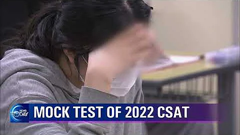 MOCK TEST OF 2022 CSAT (News Today) l KBS WORLD TV 210901