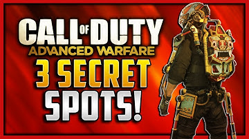 Advanced Warfare Glitches - 3 Secret Spots on Defender, Ascend & Bio Lab!