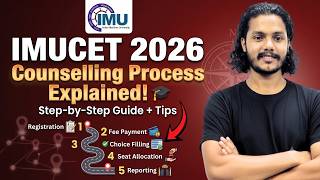 IMUCET 2026 Counselling Process Explained! 🎓 | Step‑by‑Step Guide + Tips