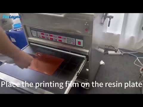 Flexo Plate Making Machine Operation Video 1-Used with Flexo Printing Machine-Raloyal