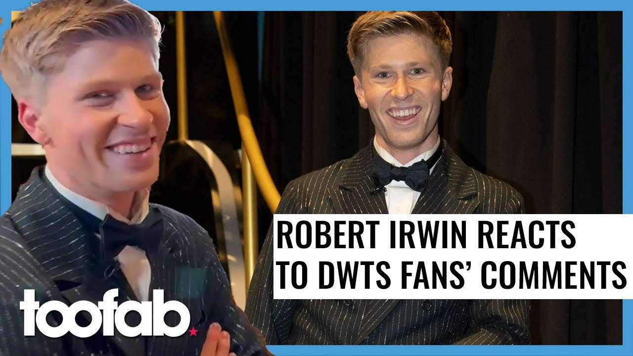 Robert Irwin Reacts To DWTS Fans Comments