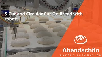 Robotic Bread Scoring with 3D Vision – Circular & S-Cuts | Abendschön | Bakery Automation