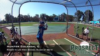 Hunter Coleman, C, Robert E. Lee High School Class of 2016