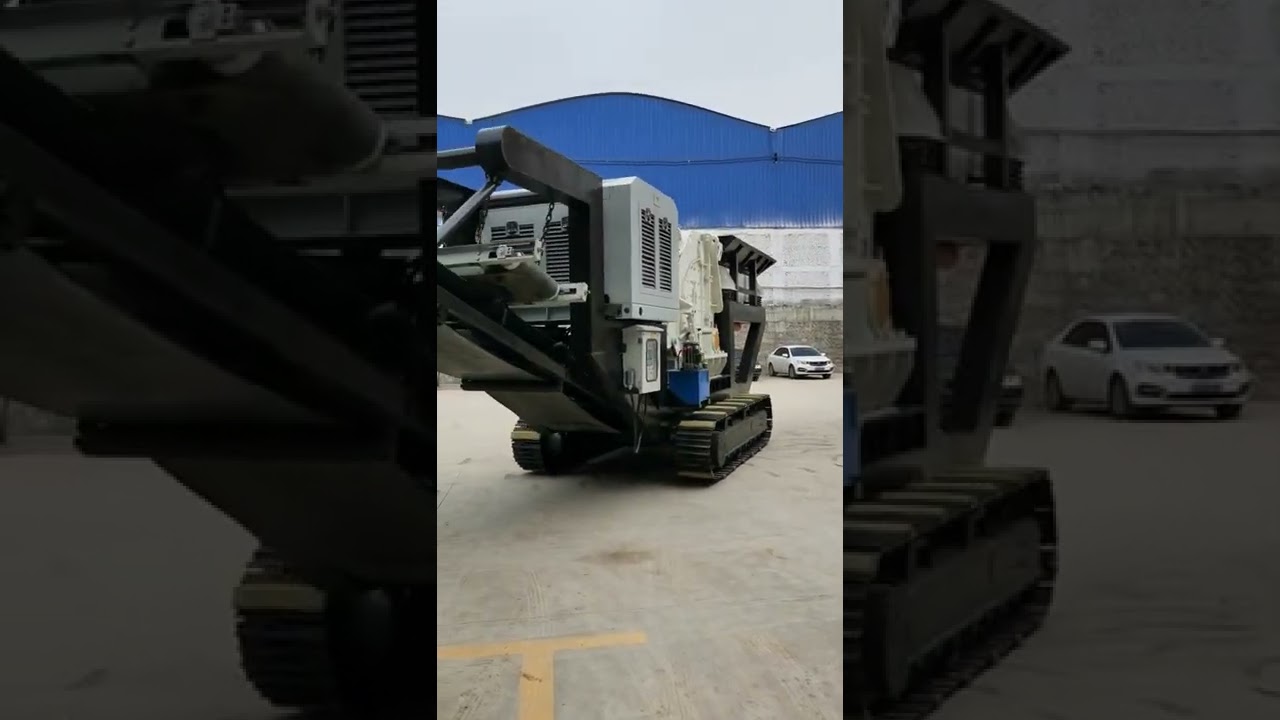 Track-Mounted impact crusher | changed from jaw crusher into impact crusher in shortest time