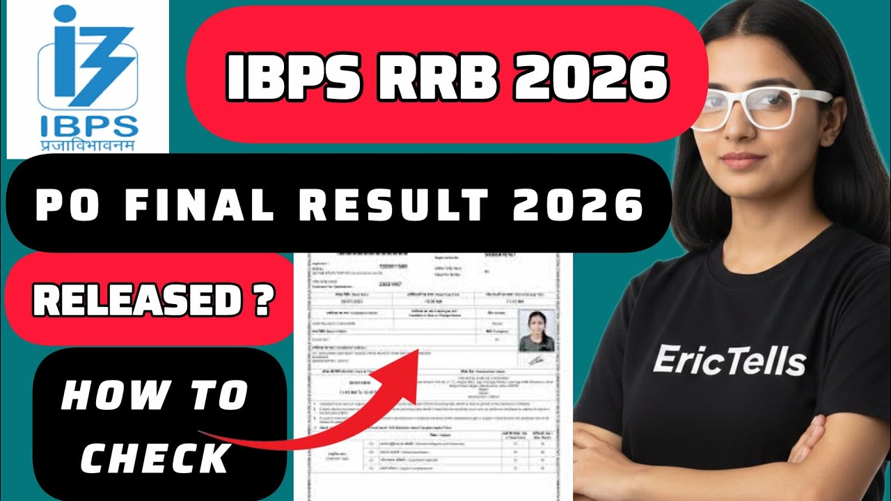 ibps rrb po mains result 2026 | ibps rrb po final result 2026