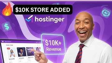 Building a $10K Per Month Store Addition to  Our AI BLOG With Hostinger AI Web Builder - Day 4