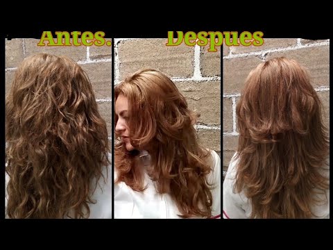 Video: 3 formas de cortar el cabello en capas