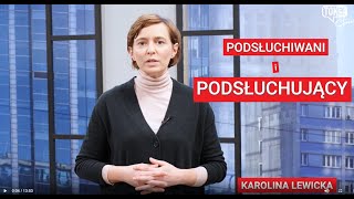 Karolina Lewicka o aferze Pegasusa. Sprawdzanie telefonów w  dopiero się zaczęło