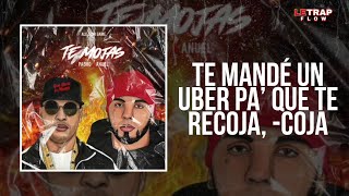 Te Mojas - Anuel AA Ft  Pacho (LETRA)