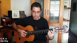 Sailing - Christopher Cross - Play the guitar without changing the tuning