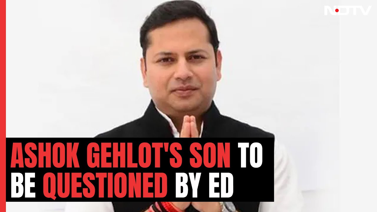 Ashok Gehlot's Son To Be Questioned In Foreign Exchange Violation Case