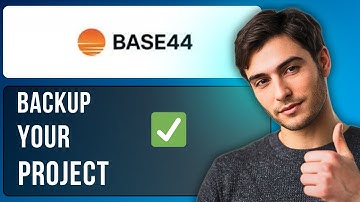 How to Backup Your Project in Base44   Step by Step