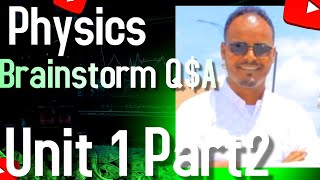 Grade 12 Physics unit 1 Brainstorm Question and Answer@Moke2121 screenshot 4