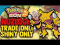 Pokemon sun hardcore nuzlocke but i only use shiny trade pokemon