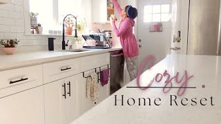 Cozy Quick Home Reset | Clean With Me