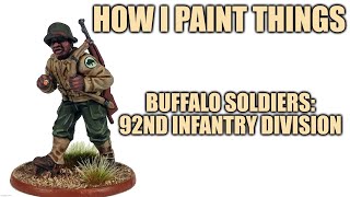 US Infantry with Citadel Paints: Buffalo Soldiers - How I Paint Things screenshot 4
