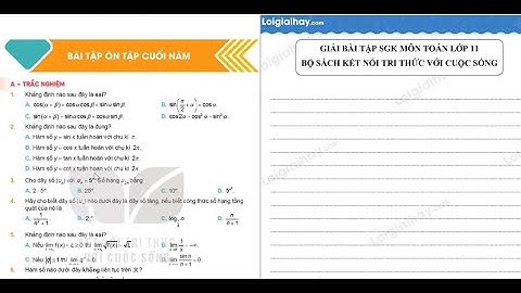 Bài tập ôn tập cuối năm lớp 11 năm 2024